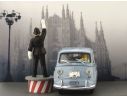 Brumm BMAS52M FIAT 600 MULTIPLA 1960 GHISA DE MILAN 1:43 Modellino