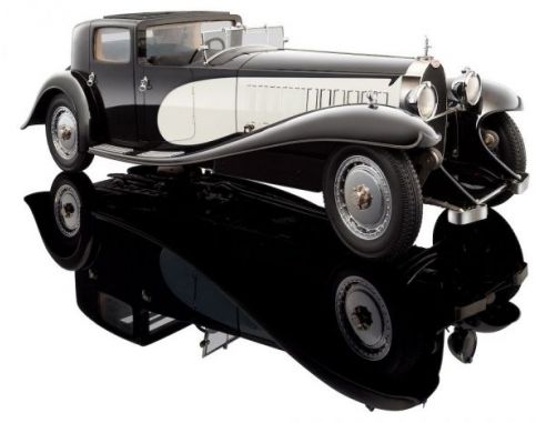 BAUER 3293-J6 BUGATTI ROYALE COUPE’ DE VILLE 1930 BEIGE Modellino