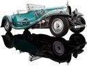 BAUER 1990TZ68 BUGATTI ESDERS ROADSTER 1932 GREEN Modellino