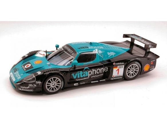 Bburago BU28004 MASERATI MC12 N.1 WORLD CHAMPION FIA GT1 2010 BARTELS-BERTOLINI 1:24 Modellino