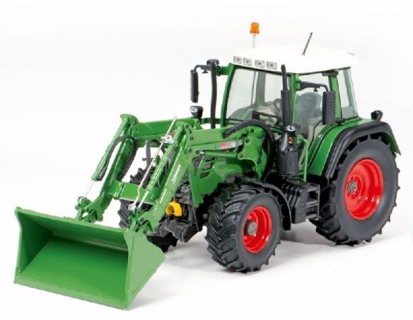Schuco 7712 FENDT 313 VARIO + FRONT LOADER 1/32 Modellino