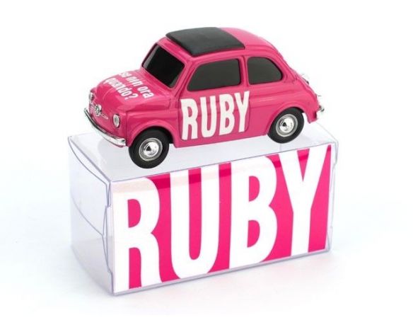 Brumm BMBR013 FIAT 500 RUBY 1:43 Modellino