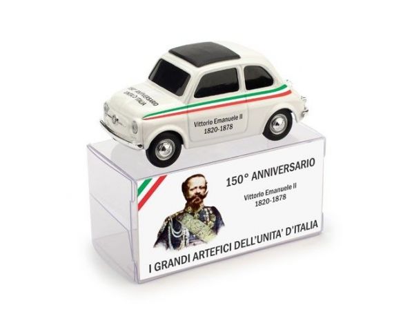 Brumm BMBR014 FIAT 500 VITTORIO EMANUELE II 1:43 Modellino