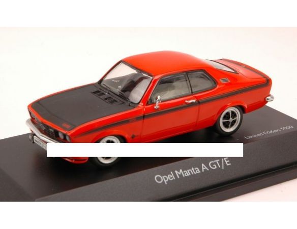 Schuco 3444 OPEL MANTA A GT/E RED 1/43 Modellino
