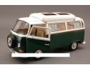 Schuco 0186 VW T2A CAMPINGBUS WHITE-GREEN 1/18 Modellino