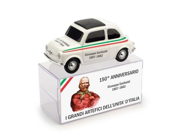 Brumm BMBR015 FIAT 500 GIUSEPPE GARIBALDI 1:43 Modellino