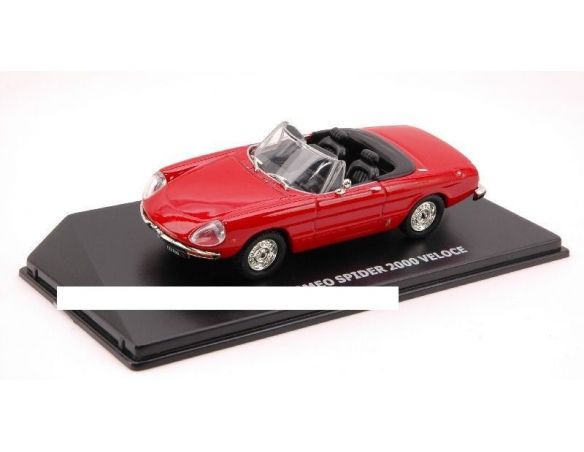 Matchbox MXC20011 ALFA ROMEO SPIDER VELOCE 1969 RED 1:43 Modellino
