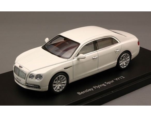 Kyosho KY5561GW BENTLEY FLYING SPUR W12 2013 WHITE 1:43 Modellino