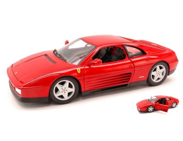 Hot Wheels HWX5532 FERRARI 348 TB 1989 RED FOUNDATION 1:18 Modellino