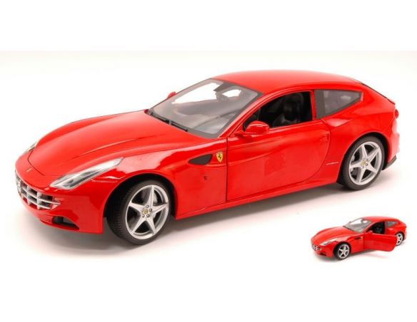 Hot Wheels HWX5524 FERRARI FF 2011 RED 1:18 Modellino