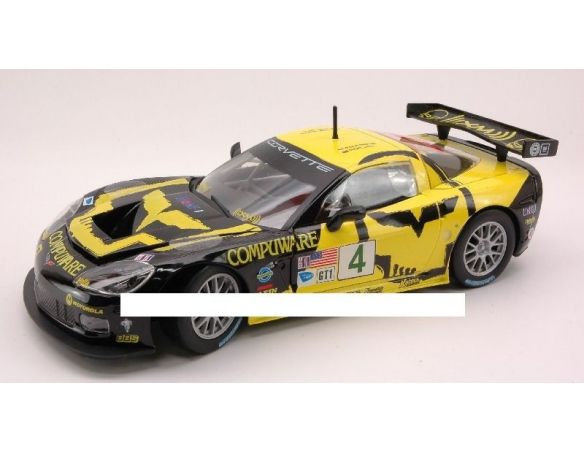 Bburago BU28003 CORVETTE C 6 R N.4 WINNER AMERICAN LE MANS GT1 2007 BERETTA-GAVIN  1:24 Modellino