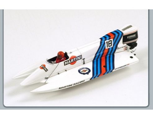 Spark Model S2303 MARTINI RACING F1 POWERBOAT 1984 R.MOLINARI 1:43 Modellino