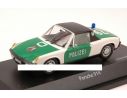 Schuco SH3707 PORSCHE 914 POLIZEI 1970 1:43 Modellino