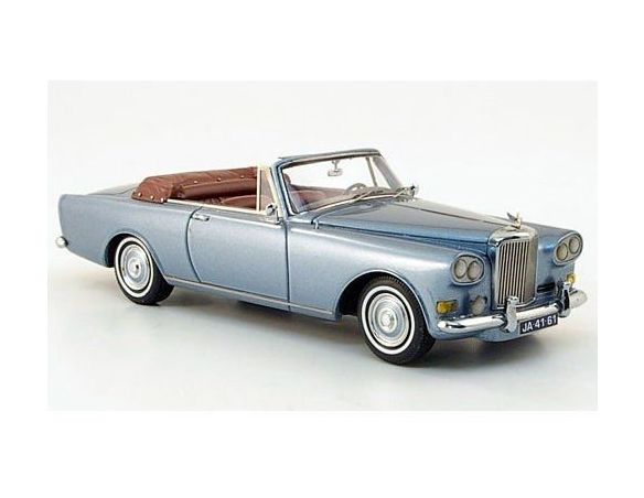 Neo Scale Models NEO18105 BENTLEY CONTINENTAL SIII MULLINER PARK WARD CONVERT.1965 LIGHT BLUE 1:18 Modellino