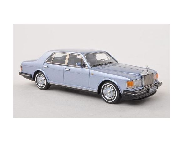 Neo Scale Models NEO44205 ROLLS ROYCE SILVER SPIRIT 1980 LIGHT BLUE 1:43 Modellino