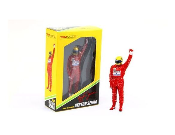 True Scale Miniatures TSM13AC09 FIGURA A.SENNA 1988 1:18 Modellino