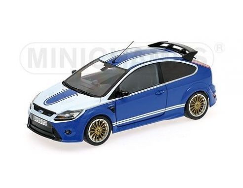 Minichamps PM100080072 FORD FOCUS RS 2010 RED FORD CAPRI 1972 TRIBUTE 1:18 Modellino