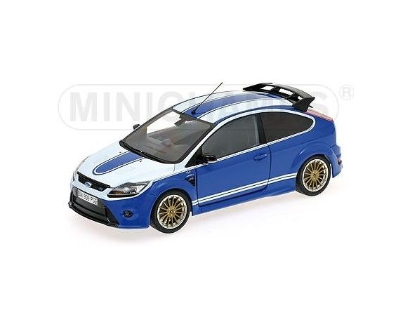 Minichamps PM100080072 FORD FOCUS RS 2010 RED FORD CAPRI 1972 TRIBUTE 1:18 Modellino