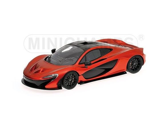 MINICHAMPS 107133300 McLAREN P1 2012 ORANGE METALLIC Modellino