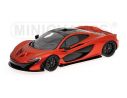 MINICHAMPS 107133300 McLAREN P1 2012 ORANGE METALLIC Modellino