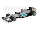 Minichamps 110120307 MERCEDES F1 W03 M. SCHUMACHER BELGIAN GP 2012 Modellino