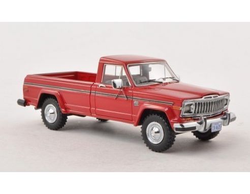 Neo Scale Models NEO44635 JEEP J10 PICK UP 1975 RED 1:43 Modellino