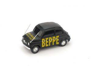Brumm BMBR027 FIAT 500 BEPPE ORA BASTA: TUTTI A CASA! 1:43 Modellino