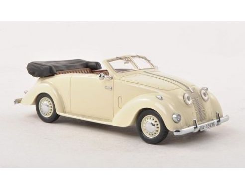 Neo Scale Models NEO45935 ADLER 2,5L CONVERTIBLE 1937 CREAM 1:43 Modellino