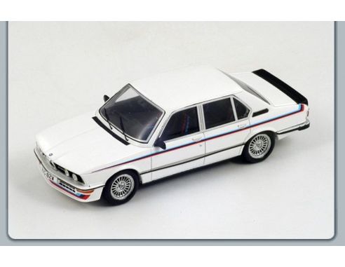 Spark Model S1579 BMW M535i (E12) 1980 WHITE 1:43 Modellino