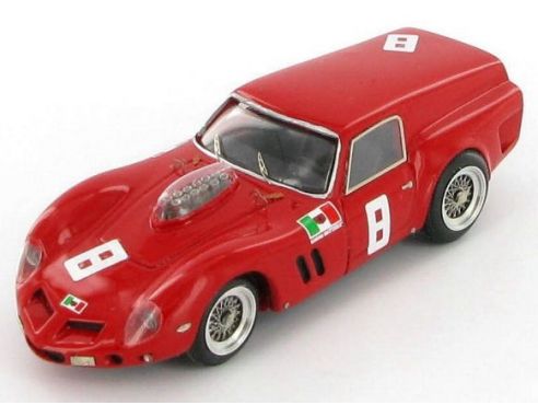 Fujimi FJM1218001 FERRARI 250GT BREADVAN N.8 CLASS WINNER BRANDS HATCH 1962 C.M.ABATE 1:18 Modellino