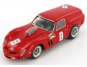 Fujimi FJM1218001 FERRARI 250GT BREADVAN N.8 CLASS WINNER BRANDS HATCH 1962 C.M.ABATE 1:18 Modellino