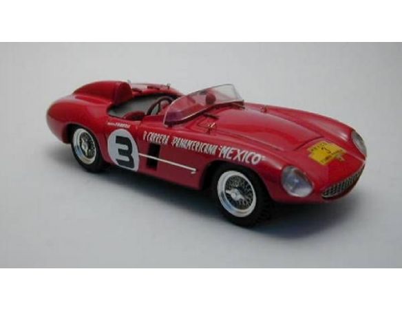 Art Model AM0169 FERRARI 500 MONDIAL N.3 RETIRED CARRERA 1954 RUBIROSA-MC AFEE 1:43 Modellino
