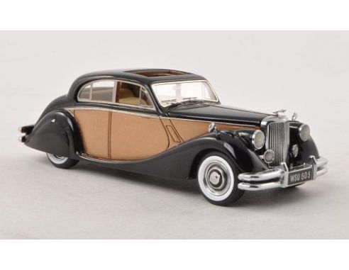 Neo Scale Models NEO49505 JAGUAR MKV 1950 BLACK/GOLD 1:43 Modellino