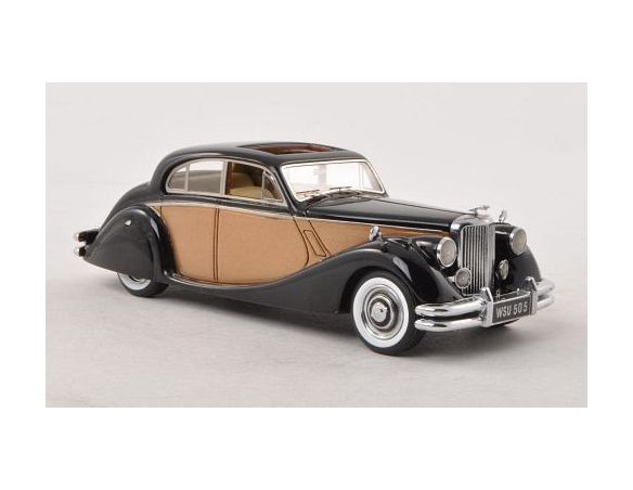 Neo Scale Models NEO49505 JAGUAR MKV 1950 BLACK/GOLD 1:43 Modellino