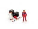 Brumm BMCH02T PILOTINO D.PIRONI + ALETTONI + SET GOMME 1:43 Modellino