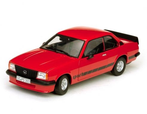 SunStar SS5393 OPEL ASCONA B SPORT 1979 RED 1:18 Modellino