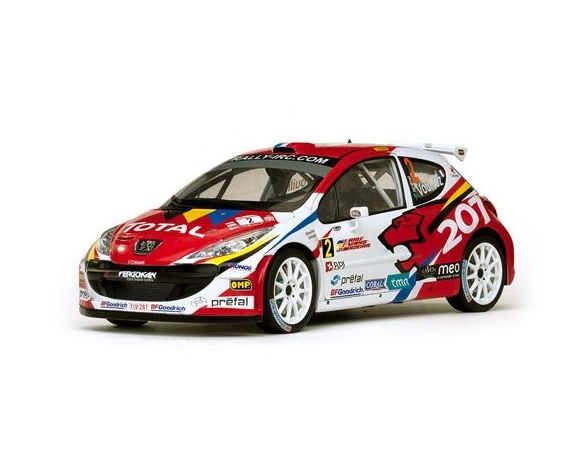 SunStar SS5435 PEUGEOT 207 S2000 N.2 WINNER VINHO DA MADEIRA 2008 VOUILLOZ-KLINGER 1:18 Modellino