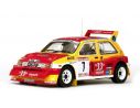 SunStar SS5532 MG METRO N.7 RALLY DE GARRIGUES 1986 AURIOL-OCCELLI 1:18 Modellino