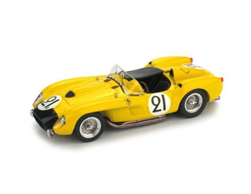 Brumm BMEF12 FERRARI TESTA ROSSA N.21 6th LM 1958 BLATON-DE CHANGY 1:43 Modellino