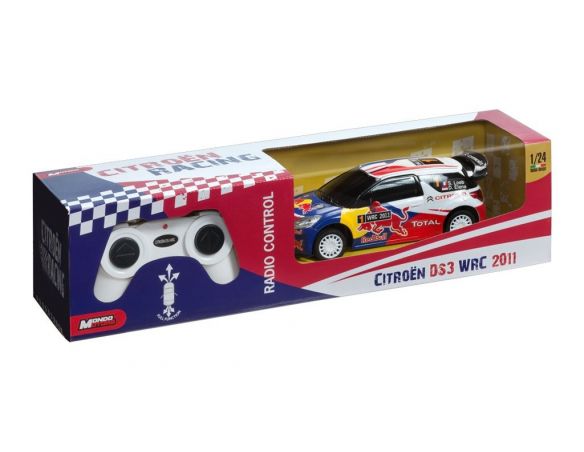 Mondo Motors MM63114 CITROEN DS3 WRC RED BULL RADIOCOMANDO 1:24 Modellino