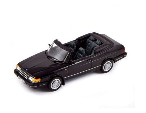 Norev NV810041 SAAB 900 TURBO CABRIO 1991 BLACK 1:43 Modellino