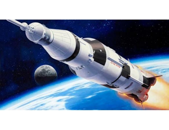Revell RV4909 APOLLO SATURN V KIT 1:144 Modellino