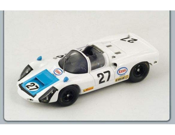 Spark Model S3472 PORSCHE 910 N.27 48th LM 1971 AUDRET-POIROT 1:43 Modellino