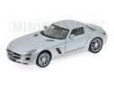 Minichamps PM100039029 MERCEDES SLS AMG 2010 MATT SILVER 1:18 Modellino