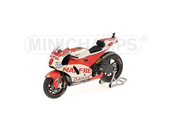 MINICHAMPS 123110008 DUCATI DESMOSEDICI H. BARBERA GP QATAR MOTOGP 2011 Modellino