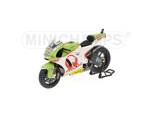 Minichamps 123110014 DUCATI DESMOSEDICI D. PUNIET QATAR MOTOGP 2011 1/12 Modellino