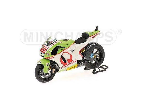 Minichamps 123110065 DUCATI DESMOSEDICI CAPIROSSI QATAR MOTOGP '11 1/12 Modellino