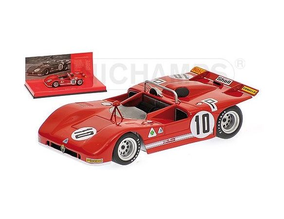 MINICHAMPS 436711210 ALFA ROMEO T33/3 GALLI ADAC 1000 KM 1971 Modellino