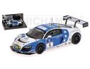 Minichamps PM437131304 AUDI R8 N.4 NURBURGRING 2013 AMMERMULLER-STUCK-STUCK-STIPPLER 1:43 Modellino