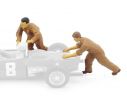 Brumm BMF075 MECCANICI FERRARI 1961 SPINGONO AUTO Pz.2 1:43 Modellino